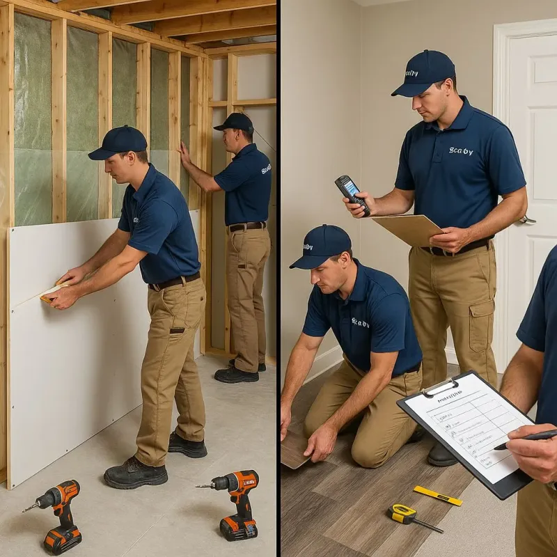 Repairs and Reconstruction process in Yanceyville, NC