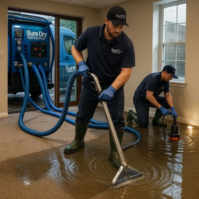 Water Extraction and Removal process in Yanceyville, NC